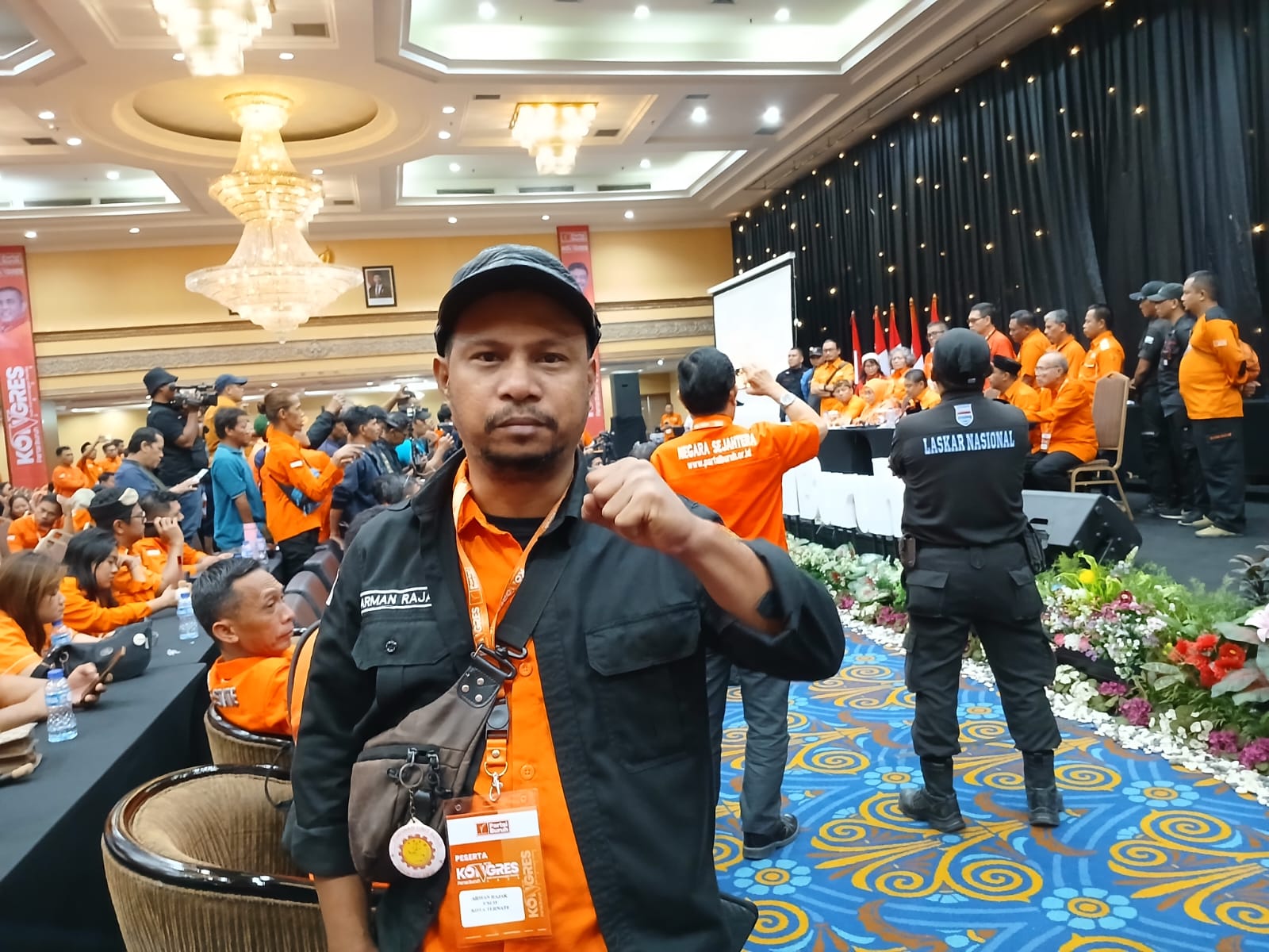 Ketua SBGN Maluku Utara Pimpin Partai Buruh Kota Ternate‎