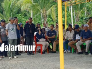 Peresmian RLH di Patani Utara Diwarnai Kritik Warga kepada Bupati Halteng
