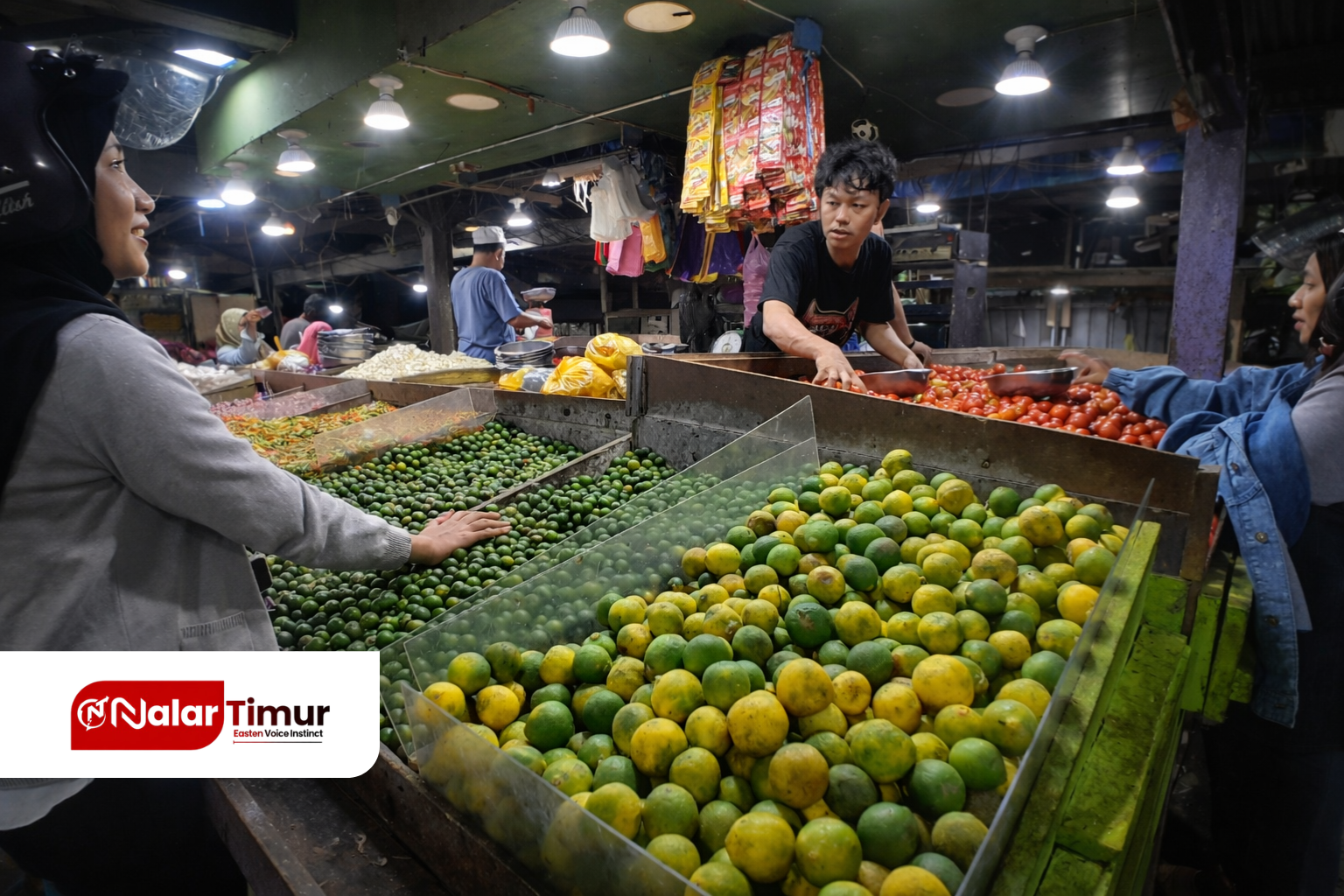 Jelang Ramadan, Harga Bumbu Dapur di Pasar Barito Ternate Masih Terjangkau