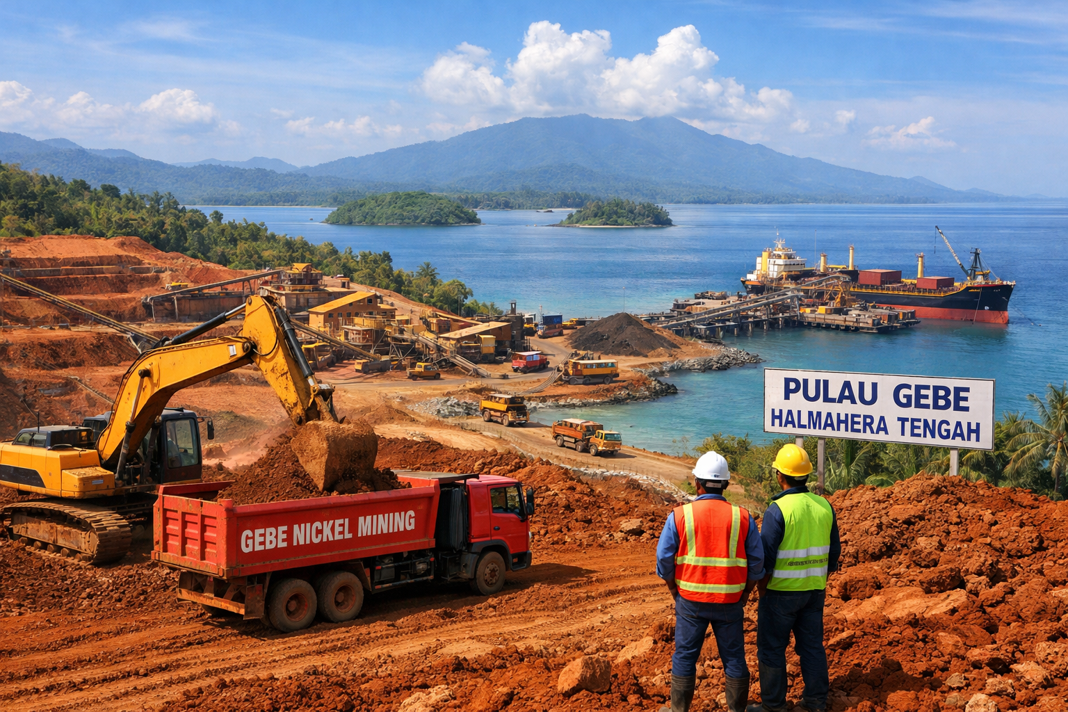 Tambang Nikel di Pulau Gebe Kena Denda, Termasuk PT Karya Wijaya
