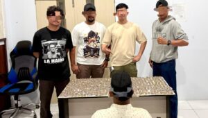 Terduga Pengedar Ganja di Ternate Ditangkap, 464 Saset Disita
