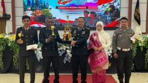 Semangat Fagogoru dan Bhayangkara Menyatu dalam Syukuran Hari Bhayangkara ke-80 di Halmahera Tengah